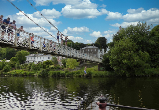 Leaping From The Dalys Shakey Bridge, Christopher O'Flaherty