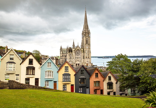 Cobh Cathedral Deck of Cards Houses, Noel O Connell